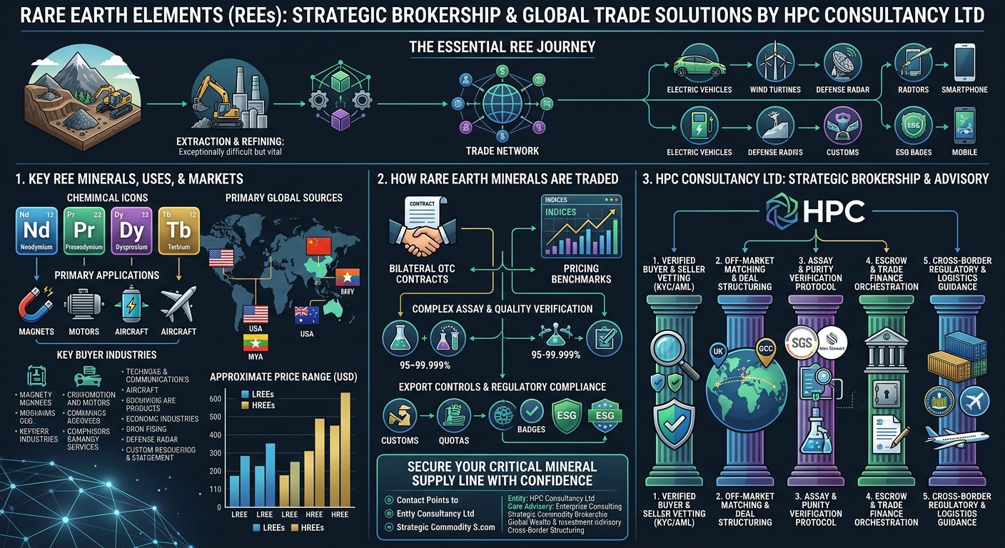 Rare Earth Elements, Luxembourg Sourcing, and Strategic Brokership