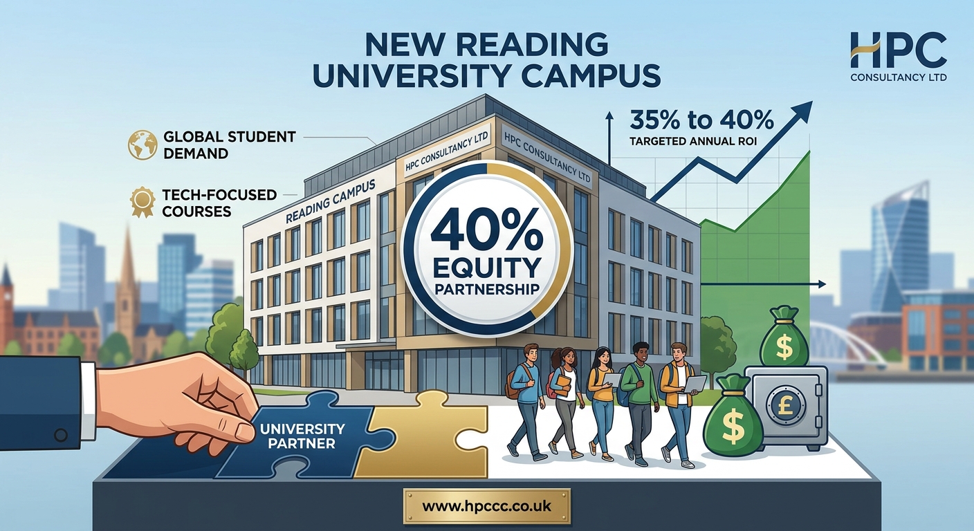 40% Equity Partnership in New Reading University Campus, seeking Luxembourg Investor